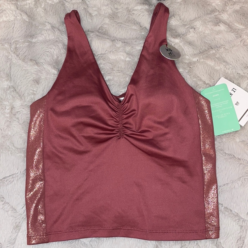 F21 Sports Crop Top